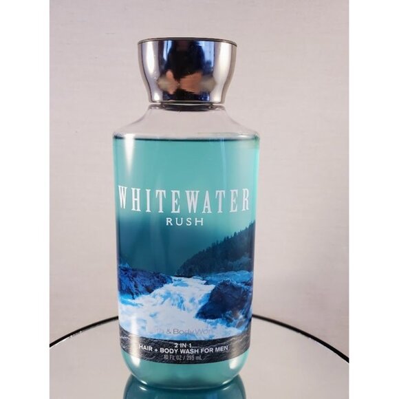 Bath & Body Works Whitewater Rush 2-in-1 Hair & Body Wash for Men | 10 fl oz - Picture 1 of 4